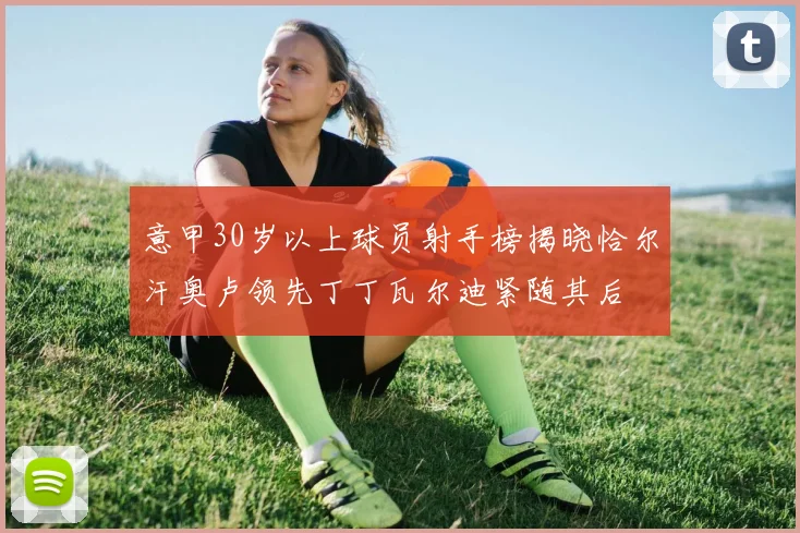 意甲30岁以上球员射手榜揭晓恰尔汗奥卢领先丁丁瓦尔迪紧随其后
