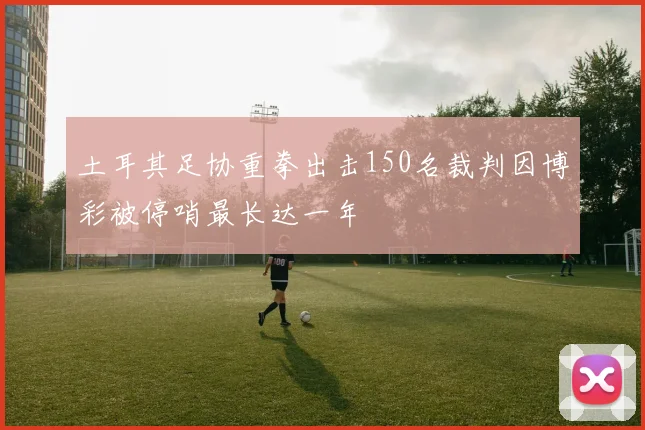 土耳其足协重拳出击150名裁判因博彩被停哨最长达一年