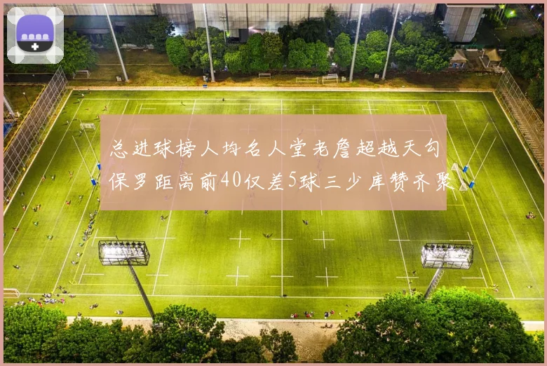 总进球榜人均名人堂老詹超越天勾保罗距离前40仅差5球三少库赞齐聚榜单